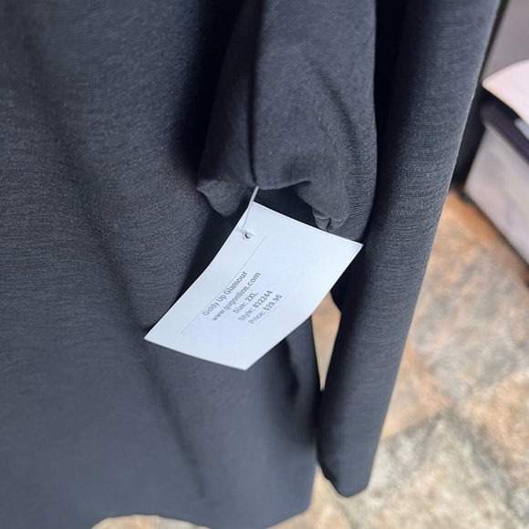 Giddy up glamour long sleeved plus size tunic. 2x NWT. - Picture 4 of 6